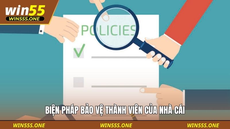 chính sách bảo mật 2 Biện pháp bảo vệ thành viên của nhà cái