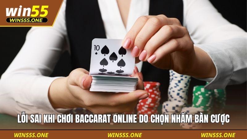 Nhận Diện Lỗi Sai Khi Chơi Baccarat Online Sớm, Né Thua Đau 3 Lỗi sai khi chơi baccarat online do chọn nhầm bàn cược
