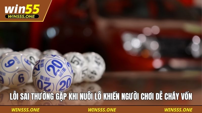 Lỗi Sai Thường Gặp Khi Nuôi Lô Khiến Người Chơi Dễ Cháy Vốn 2 lỗi sai thường gặp khi nuôi lô