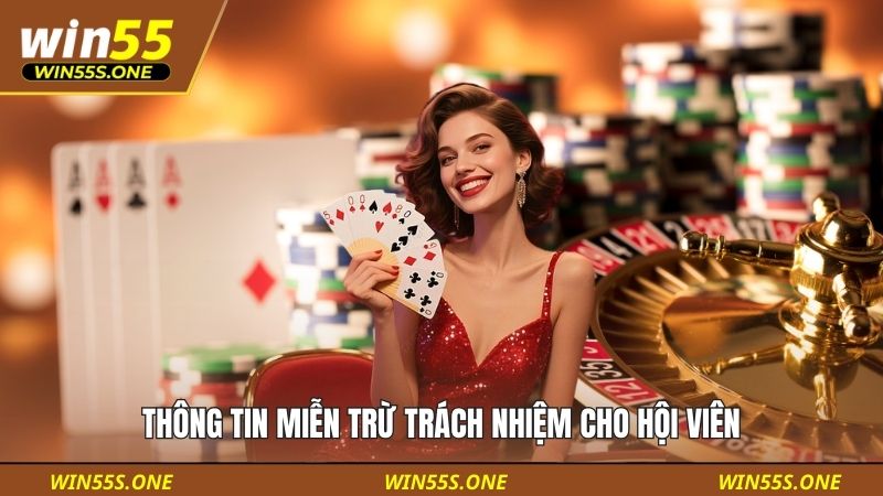 miễn trừ trách nhiệm 3 Thông tin miễn trừ trách nhiệm cho hội viên