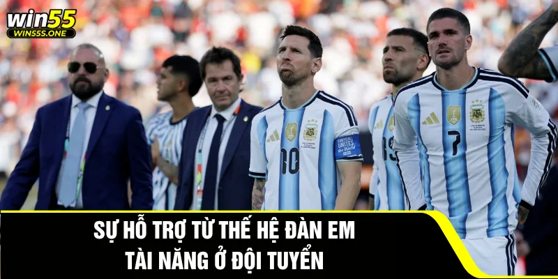 Lionel Messi - Khát Vọng Đứng Đầu BXH Vua Phá Lưới WC2026 4 Sự hỗ trợ từ thế hệ đàn em tài năng ở đội tuyển